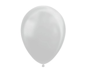 Leketøy - Globos Balloons Metallic Silver 30cm 10pcs. - 1121061