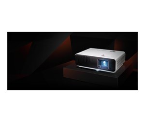 Prosjektor - BenQ Prosjektor X500i - DLP projector - 3D - 802.11ac wireless / Bluetooth 5.0 / AirPlay - 3840 x 2160 - 2200 ANSI lumens - 9H.JSC77.17E