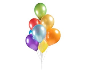 Leketøy - Globos Balloons Metallic Pearl Mix Colors 30cm 100pcs. - 1125700