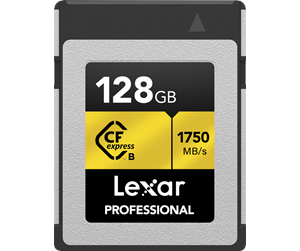 Minnekort - Lexar Professional Gold CFexpress Type B - 1750MB/s - 128GB - LCXEXPR128G-RNENG