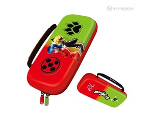 Spill - Tilbehør - Hyperkin Official Miraculous Hard Carrying Case (Bug & Cat) - Bag - Nintendo Switch - 303414