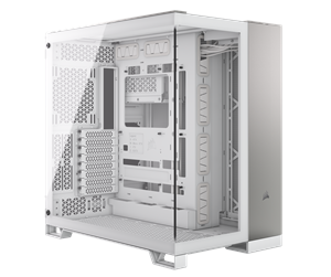 Kabinett - Corsair 6500X - Satin Gray Aluminum - Kabinett - Miditower - Grå - CC-9011285-WW