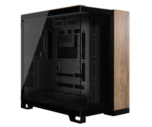 Kabinett - Corsair 6500X - Black/Walnut - Kabinett - Miditower - CC-9011282-WW