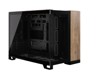 Kabinett - Corsair 2500x - Black/Walnut - Kabinett - Miditower - CC-9011286-WW