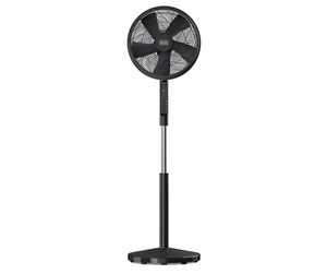 Varme- & Kjøleapparat - Black & Decker Pedestal Fan 5 Blades Black 50W - ES9440240B