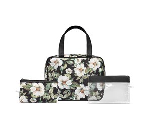 Sminkespeil - Cimi 3-piece cosmetic bag set with flight check in bag - 5713982010534