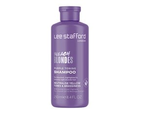 Hårpleie - Lee Stafford Bleach Blondes Purple Toning Shampoo 250 ml - 5060282705777