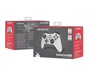 Spill - Tilbehør - Genesis Mangan 400 - gamepad - wireless wired - Bluetooth - Controller - Android - NJG-2101