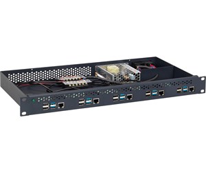 Rackskap - Rackmount.IT RM-PI-T1 - 1U Enclosure for Raspberry Pi 4 - RM-PI-T1