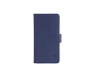 Mobil - Deksel og etui - GEAR Wallet Case 3 Card Slots Blue - Samsung S24 5G - 599539