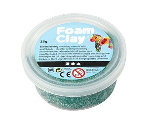 Byggesett - Foam Clay - Dark Green 35gr. - 78954