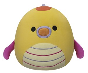 Dukker, Bamser & Utstyr - Squishmallows Leif - Yellow Seadragon W/Striped Belly - 0196566411203