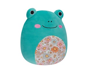 Dukker, Bamser & Utstyr - Squishmallows Robert - Aqua Frog W/ Floral Belly - 0196566411289