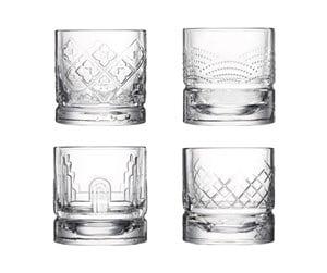 Servering & Servise - La Rochére DANDY WHISKEY GLASSES 4pcs (Assorted) - 642701