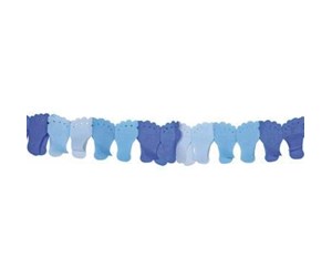 Leketøy - Folat BV Folat Paper Garland - Blue - 04660