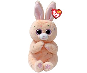 Dukker, Bamser & Utstyr - Ty Beanie Boos - Easter 2024 Peaches Bunny - 0008421412969