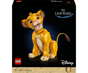 LEGO® - LEGO Disney 43247 Løvenes konge, Simba, som ung - 43247