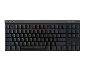 Tastatur - Logitech G515 LIGHTSPEED TKL - Linear - Black - Gamingtastatur - Uten numpad - Nordisk - Svart - 920-012552