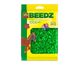 Kreative leker - SES Iron-on Beads - Green 1000pcs. - 00703