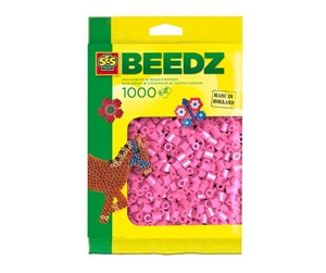 Kreative leker - SES Iron-on Beads - Pink 1000pcs. - 00708