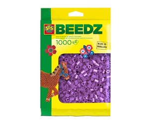 Kreative leker - SES Iron-on Beads - Purple 1000pcs. - 00709