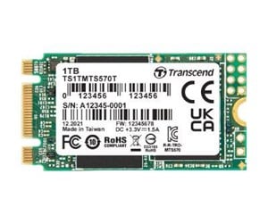 SSD - Transcend MTS570T-I SSD - 256GB - M.2 2242 - SATA-600 - TS256GMTS570T-I