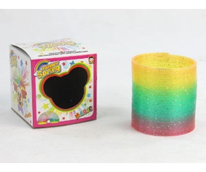 Leketøy - Pocket Money Rainbow Glitter Spring 6.5 x 6.5 cm CDU - 621260