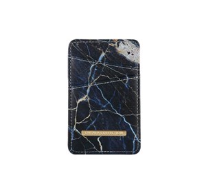 Mobil - Andre tilbehør - ONSALA Cardholder Black Galaxy Marble Universal 2 Cardpockets - 577116