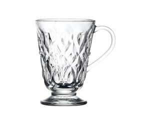 Servering & Servise - La Rochére Lyonnais Transparent Mug Glass Set 6pcs - 632301