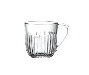 Servering & Servise - La Rochére Ouessant Transparent Mug Glass Set 6pcs - 629701