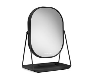 Sminkespeil - Gillian Jones Table Mirror With Tray Black - 5713982011456