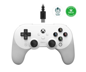 Spill - Tilbehør - 8BitDo Pro 2 - White - Controller - Microsoft Xbox One - RET00455