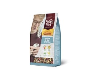 Smådyr - Hobby First Mouse & Rat Granola 800 g - 663671