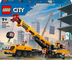 LEGO® - LEGO City 60409 Gul mobilkran - 60409