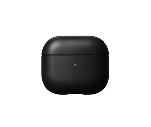 Mobil - Andre tilbehør - Nomad Leather case - black - AirPods 3 - NM01000785