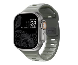 Smartklokke - Tilbehør - Nomad Sport Strap M/L - coastal rock - Apple Watch Ultra 2/1 (49mm) 9/8/7 (45mm)/6/SE/5/4 (44mm)/3/2/ - NM01112785