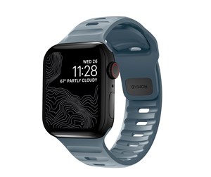 Smartklokke - Tilbehør - Nomad Sport Strap M/L - blue - Apple Watch Ultra 2/1 (49mm) 9/8/7 (45mm)/6/SE/5/4 (44mm)/3/2/1 (42mm) - NM01133285