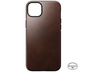 Mobil - Deksel og etui - Nomad Modern Leather MagSafe Case - brown - iPhone 14 Plus - NM01279785