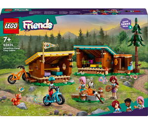 LEGO® - LEGO Friends 42624 Koselige hytter på ferieleir - 42624