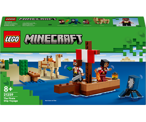 LEGO® - LEGO Minecraft 21259 På tokt med sjørøverskip - 21259