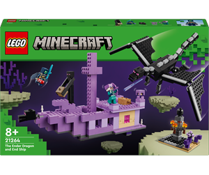 LEGO® - LEGO Minecraft 21264 Enderdrage og End Ship - 21264