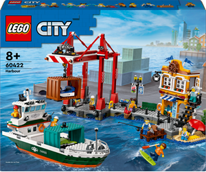 LEGO® - LEGO City 60422 Havneområde med lasteskip - 60422