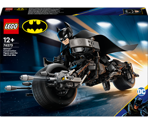 LEGO® - LEGO DC Super Heroes 76273 Byggbar Batman™-figur og batpod-sykkelen - 76273