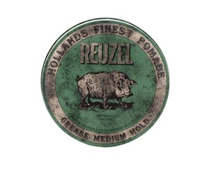 Hårpleie - Reuzel Green Grease Medium Hold Pomade 340 ml - 0869519000068