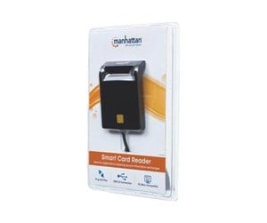 Input-adapter - IC INTRACOM Manhattan USB-a Contact Smart Card Reader - 102049