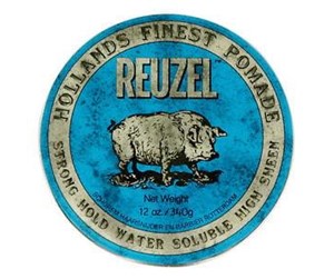 Hårpleie - Reuzel - Blue Strong Hold Sheen Pomade 340 ml - 0852578006003