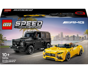 LEGO® - LEGO Speed Champions 76924 Mercedes-AMG G 63 og Mercedes-AMG SL 63 - 76924