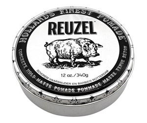 Hårpleie - Reuzel - Concrete Hold Matte Pomade 340 ml - 0850020289905