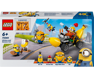 LEGO® - LEGO Despicable Me 75580 Minions og bananbil - 75580