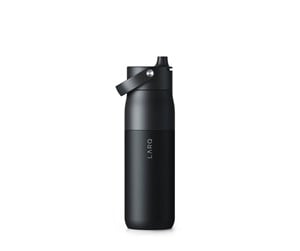 Sport & Fitness - LarQ Insulated Bottle Obsidian Black 1L w. Swig - BNWOB100A